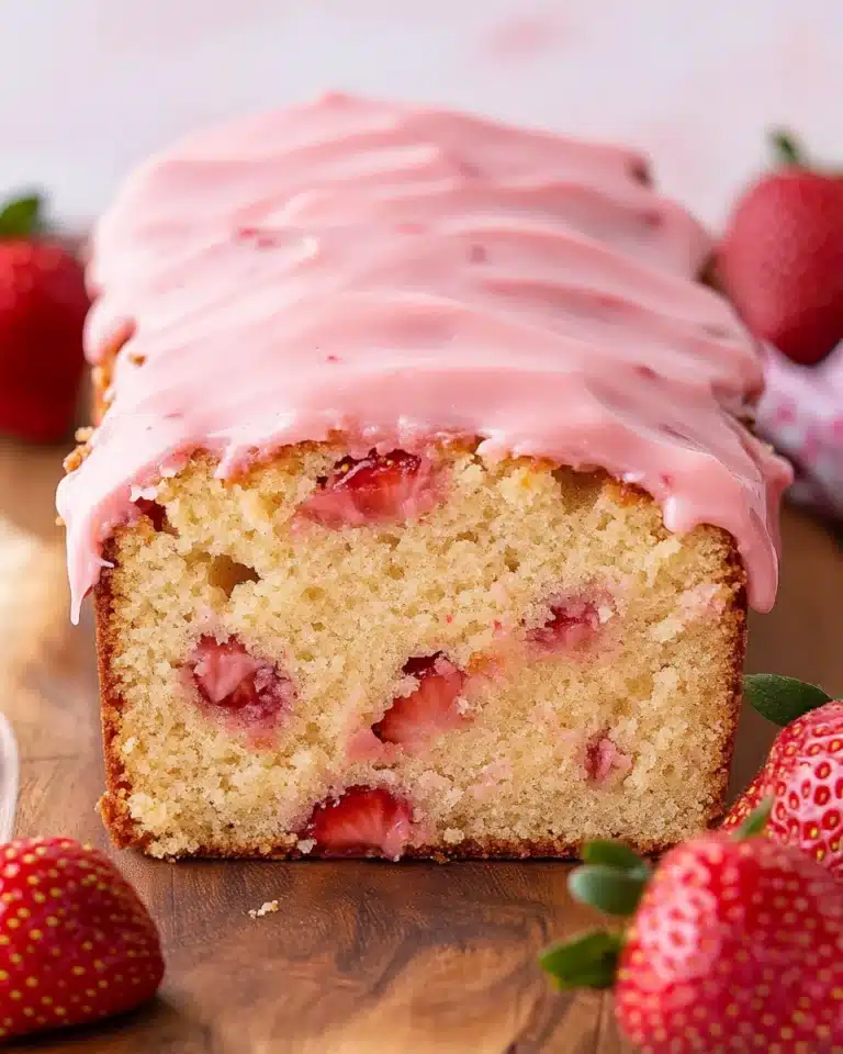 Strawberry Pound Cake Recipe