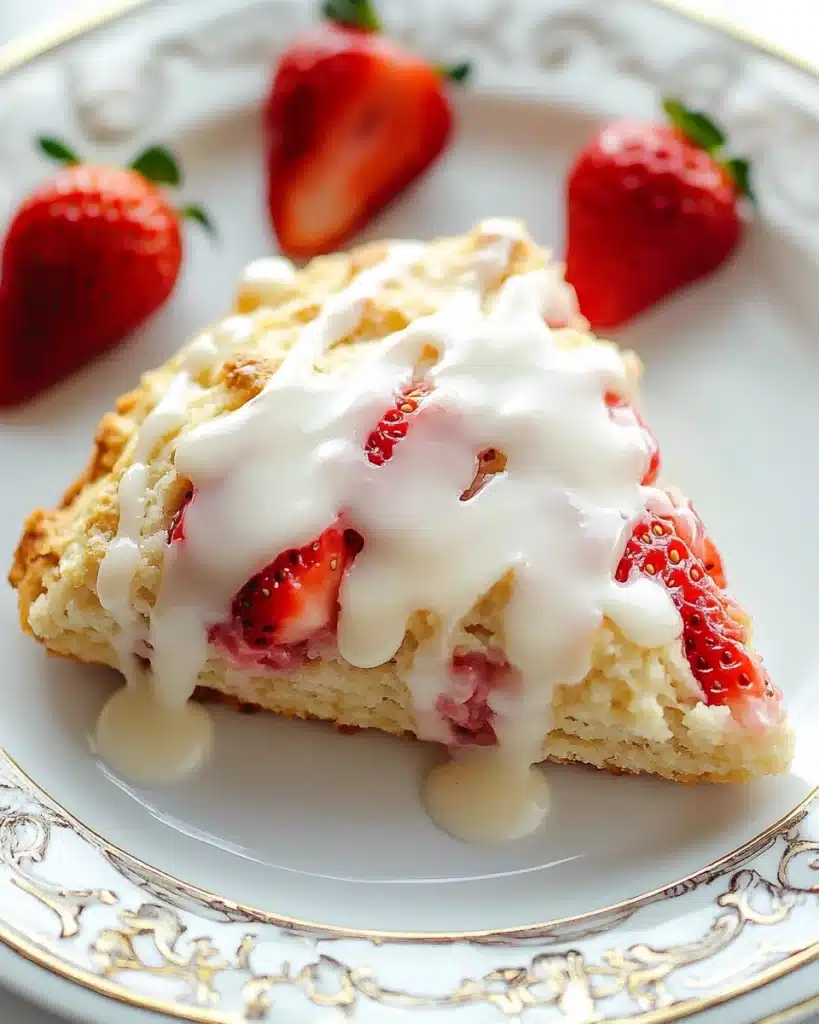 Strawberries and Cream Scones Recipe