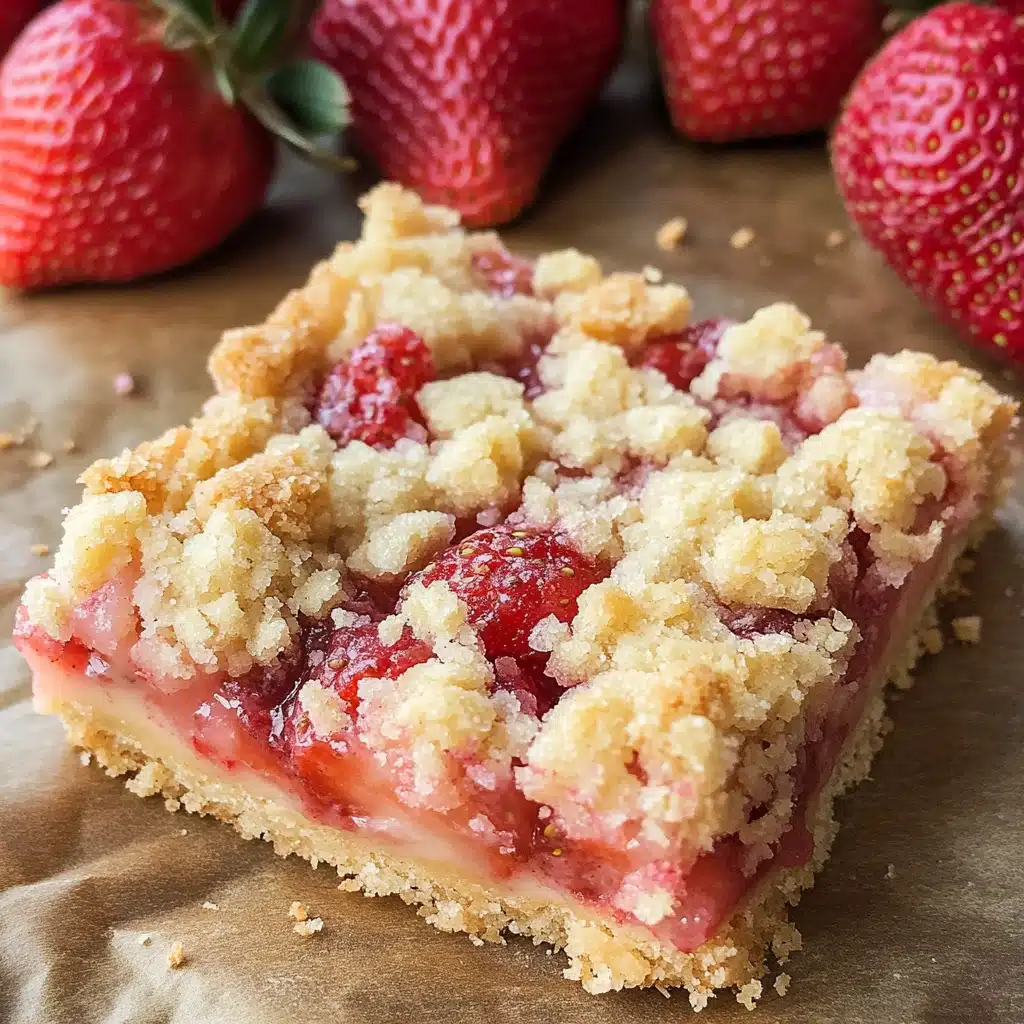 Strawberry Cheesecake Bars Recipe 4 Strawberry Cheesecake Bars Recipe - Recipe Image