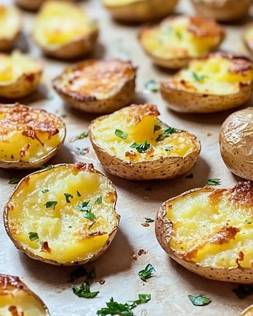 Crispy Low Sodium Smashed Potatoes Recipe
