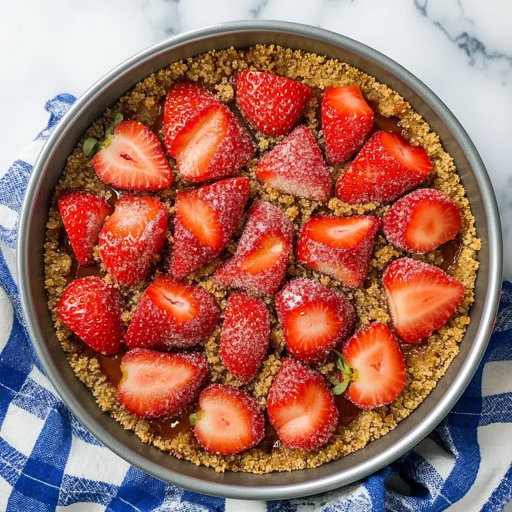 Strawberry Upside Down Cake Recipe - Recipe Image