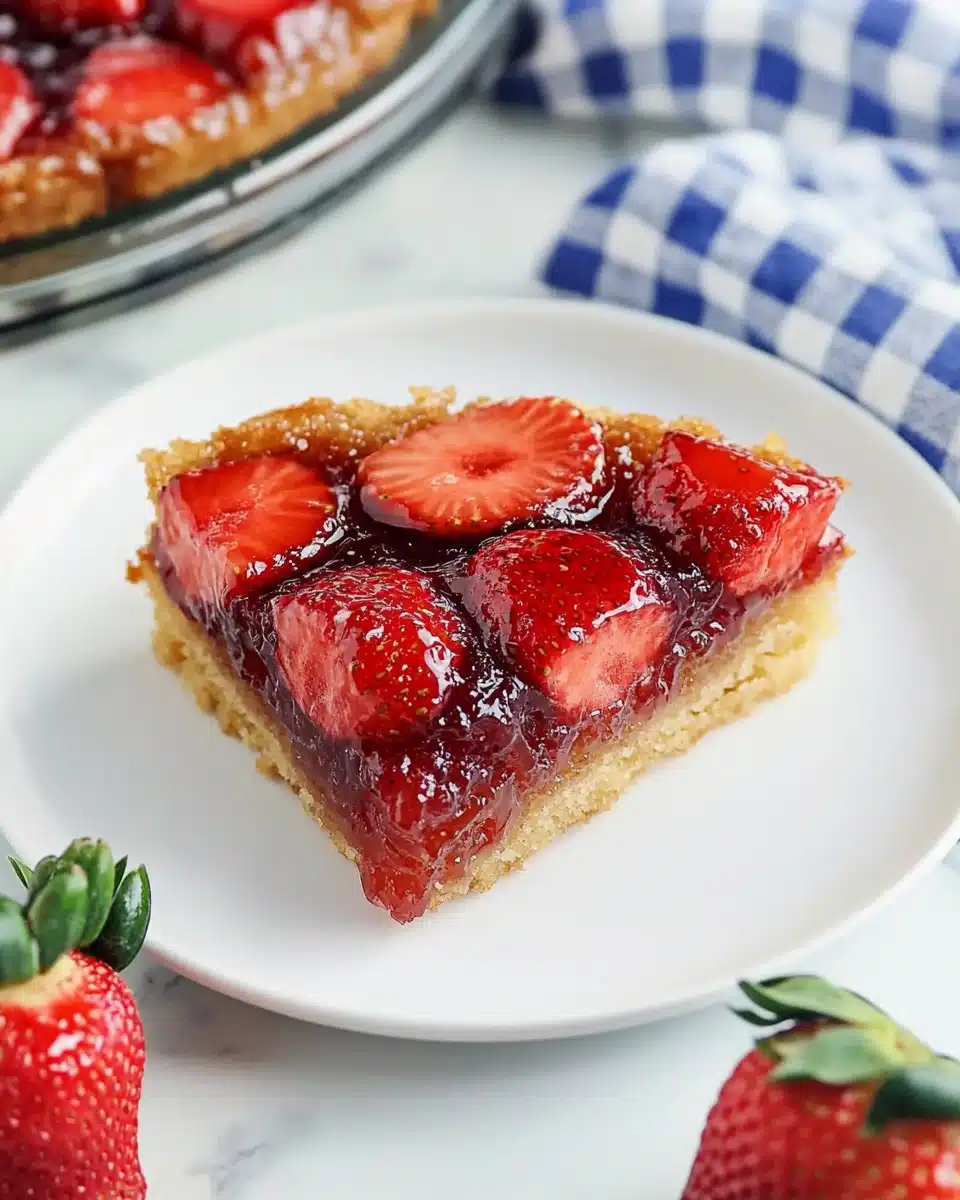 Strawberry Upside Down Cake Recipe