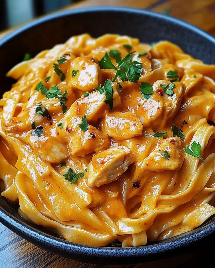 Cowboy Butter Chicken Linguine Recipe