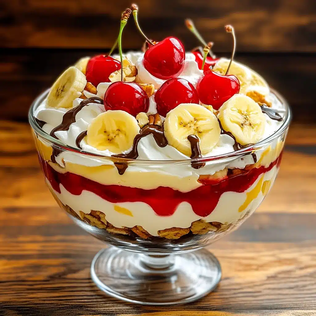 Banana Split Fluff Recipe 5 Banana Split Fluff Recipe - Recipe Image