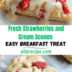 Strawberries and Cream Scones Recipe