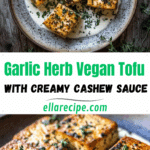 Garlic Herb Vegan Tofu Recipe