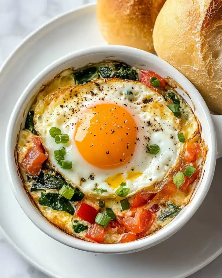 Baked Feta Eggs Recipe