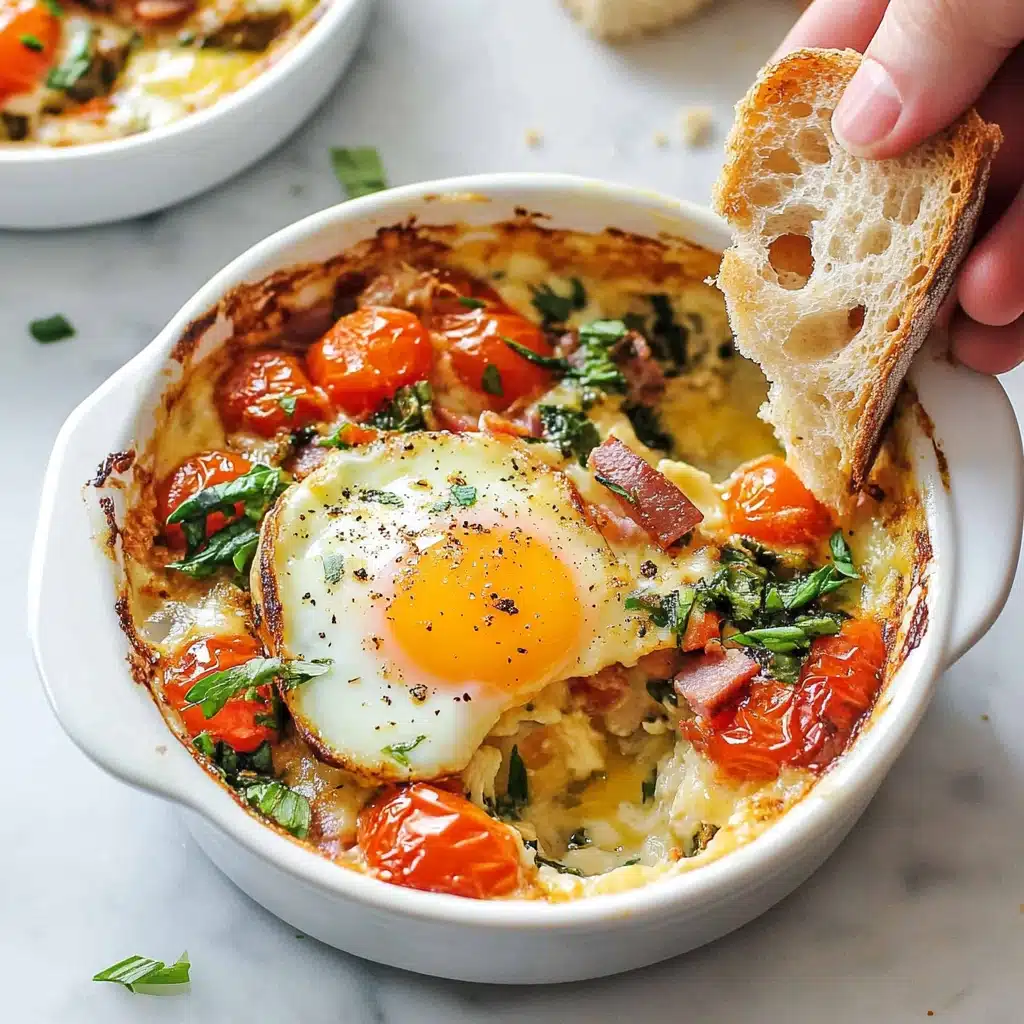 Baked Feta Eggs Recipe - Recipe Image