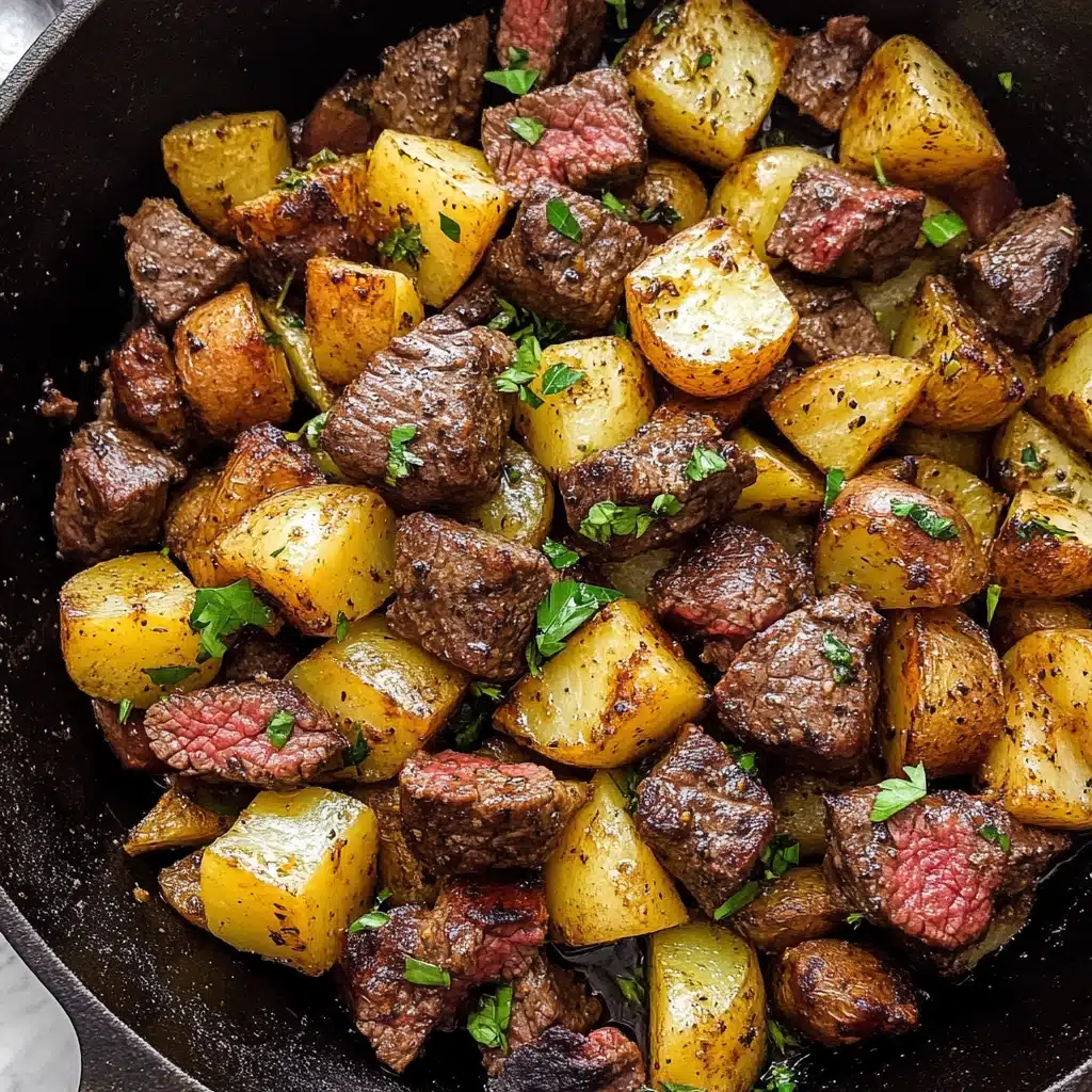 Garlic Butter Steak Bites Recipe 4 Garlic Butter Steak Bites Recipe - Recipe Image