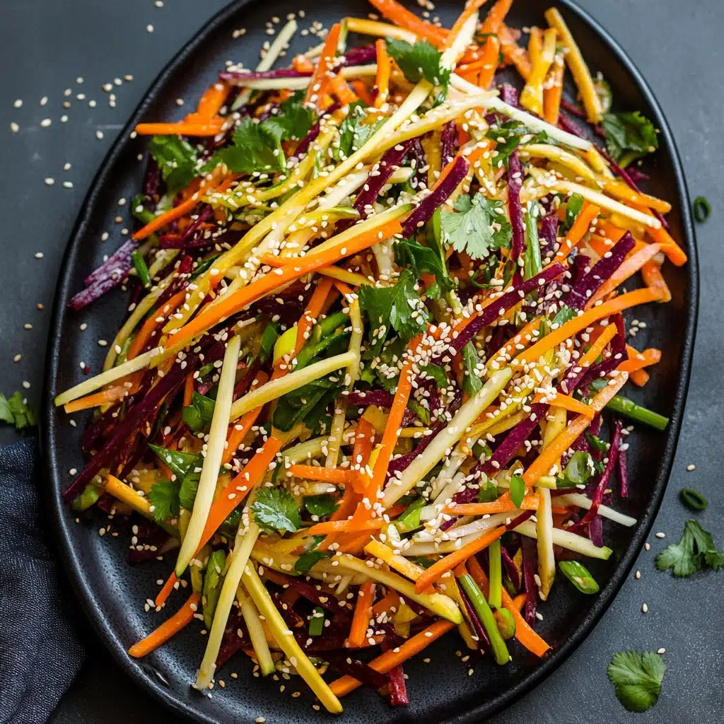 Shaved Rainbow Carrot Sesame Salad 5 Greek Potato Salad Recipe - Recipe Image