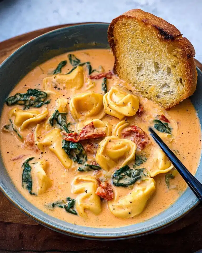 Chicken Pasta Soup 4 Ingredients Recipe