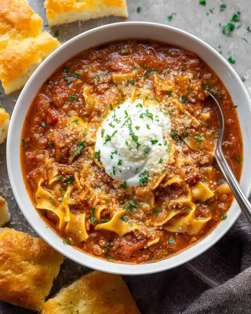 Lasagna Soup Recipe