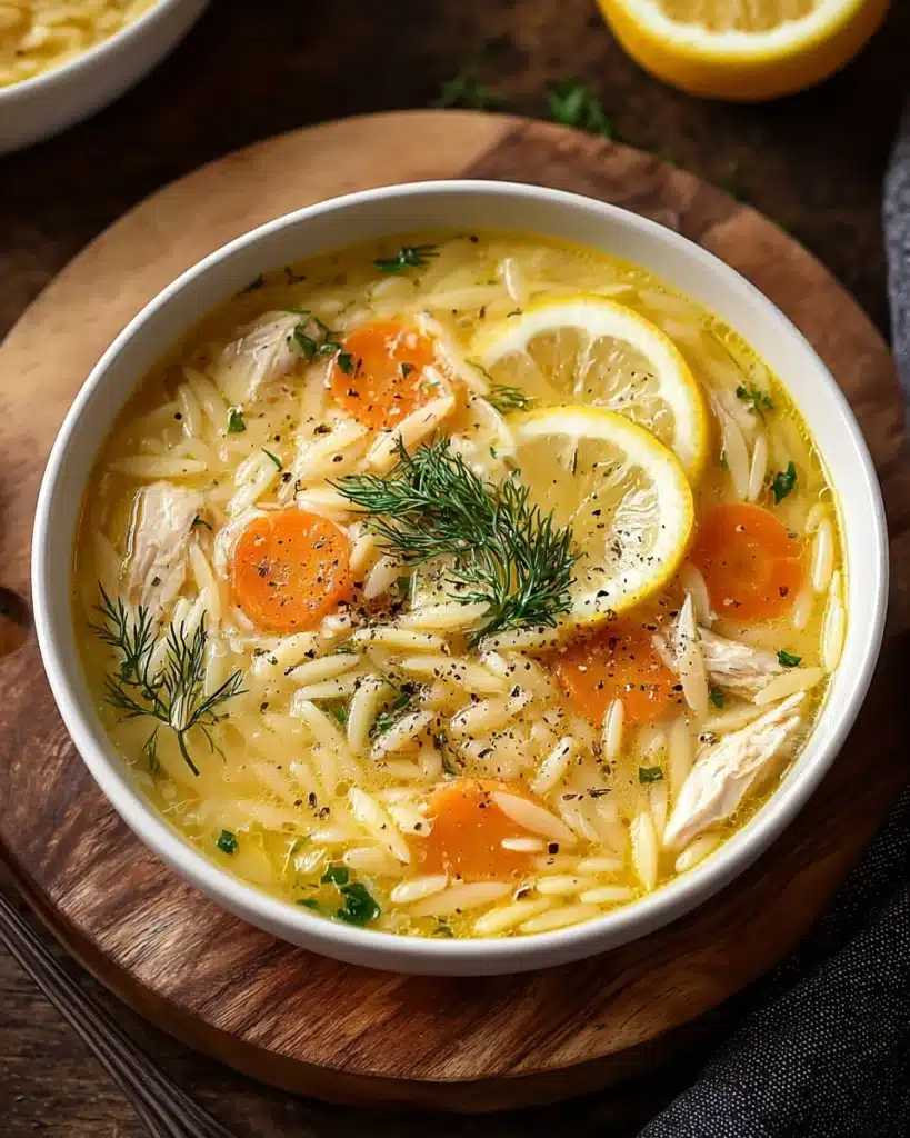 Greek Lemon Chicken Soup Recipe