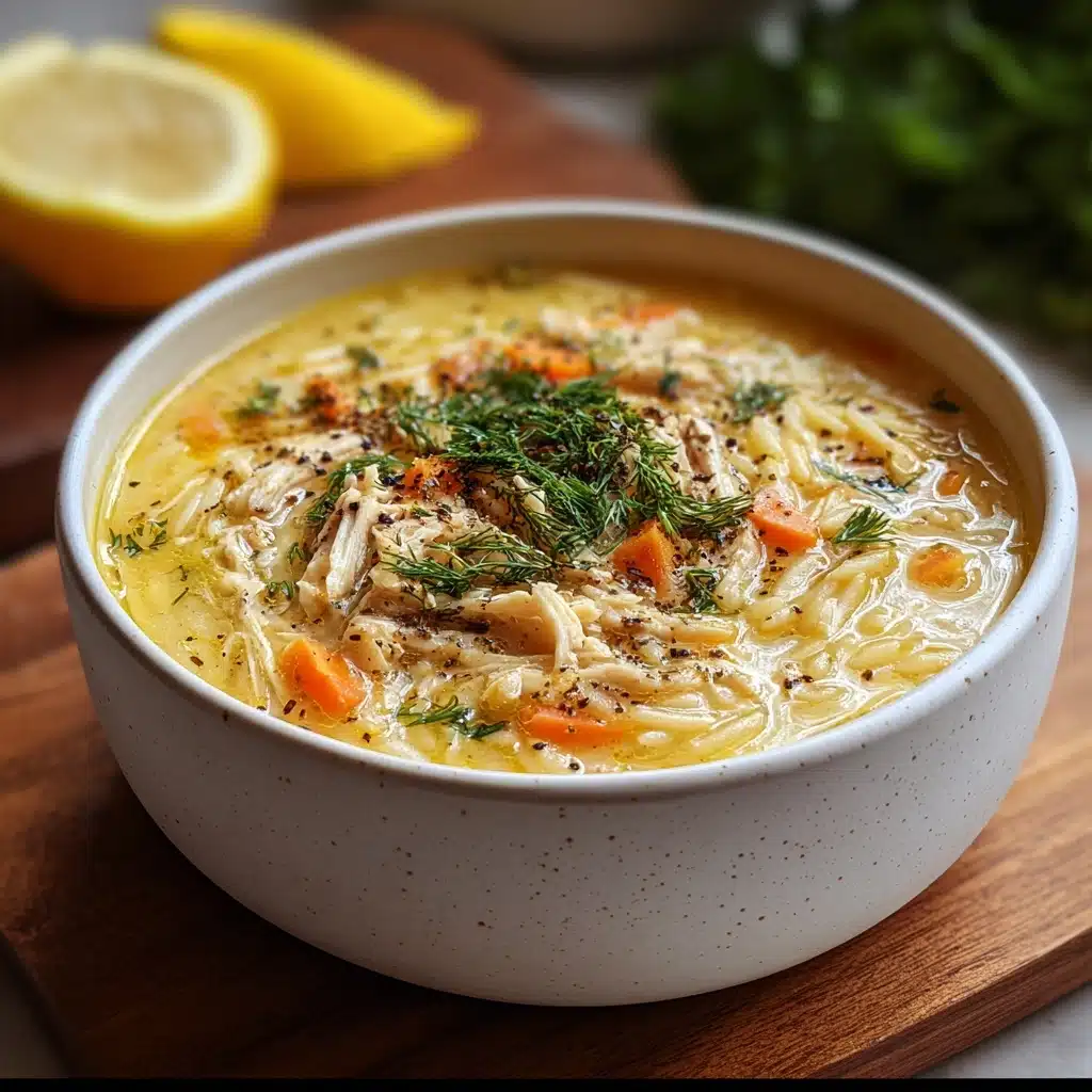Greek Lemon Chicken Soup Recipe 5 Greek Lemon Chicken Soup Recipe - Recipe Image