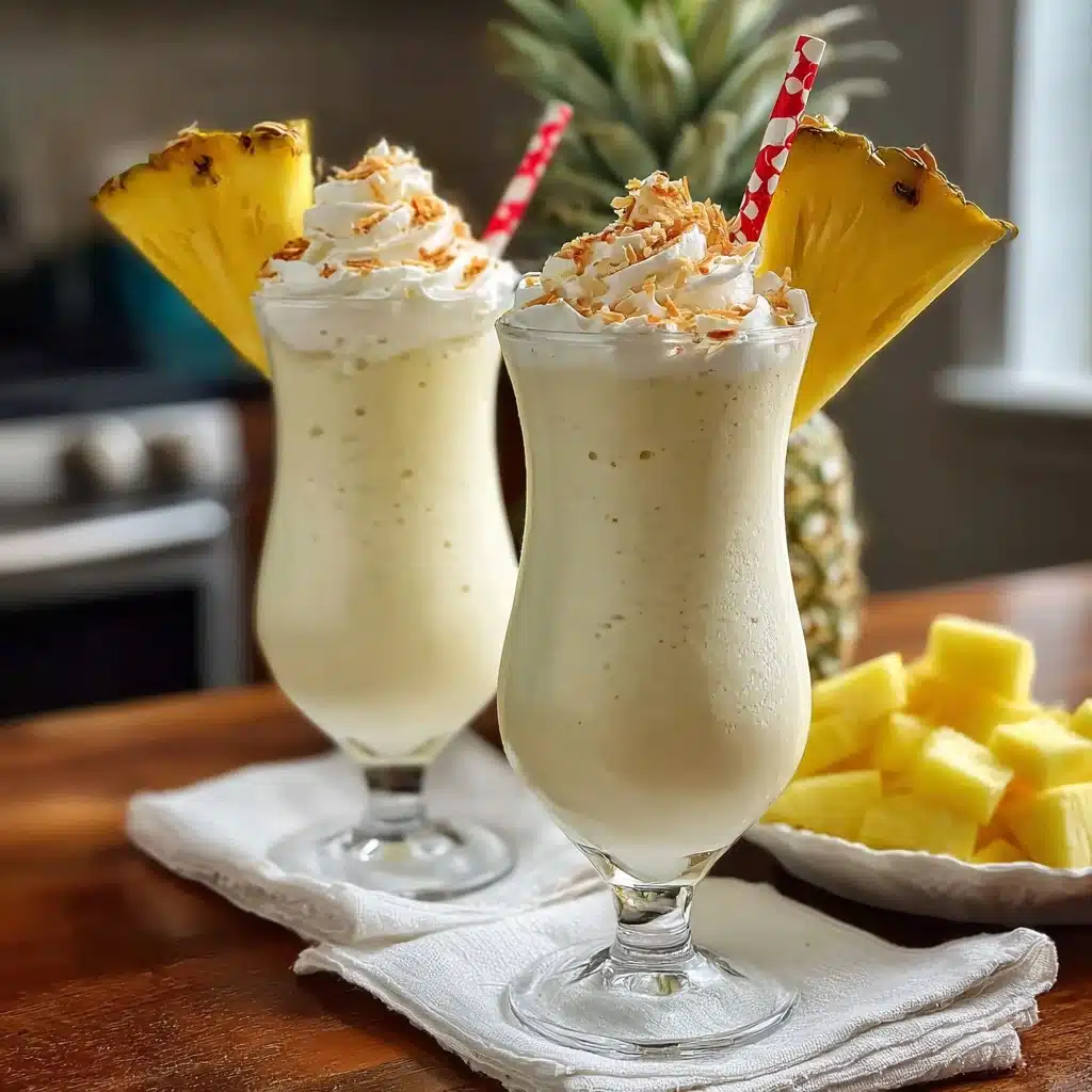 Pina Colada Milkshakes Recipe 5 Pina Colada Milkshakes Recipe - Recipe Image