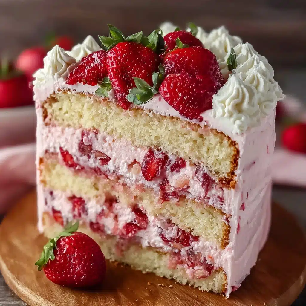 Best Strawberry Cake Ever Recipe 4 Best Strawberry Cake Ever Recipe - Recipe Image