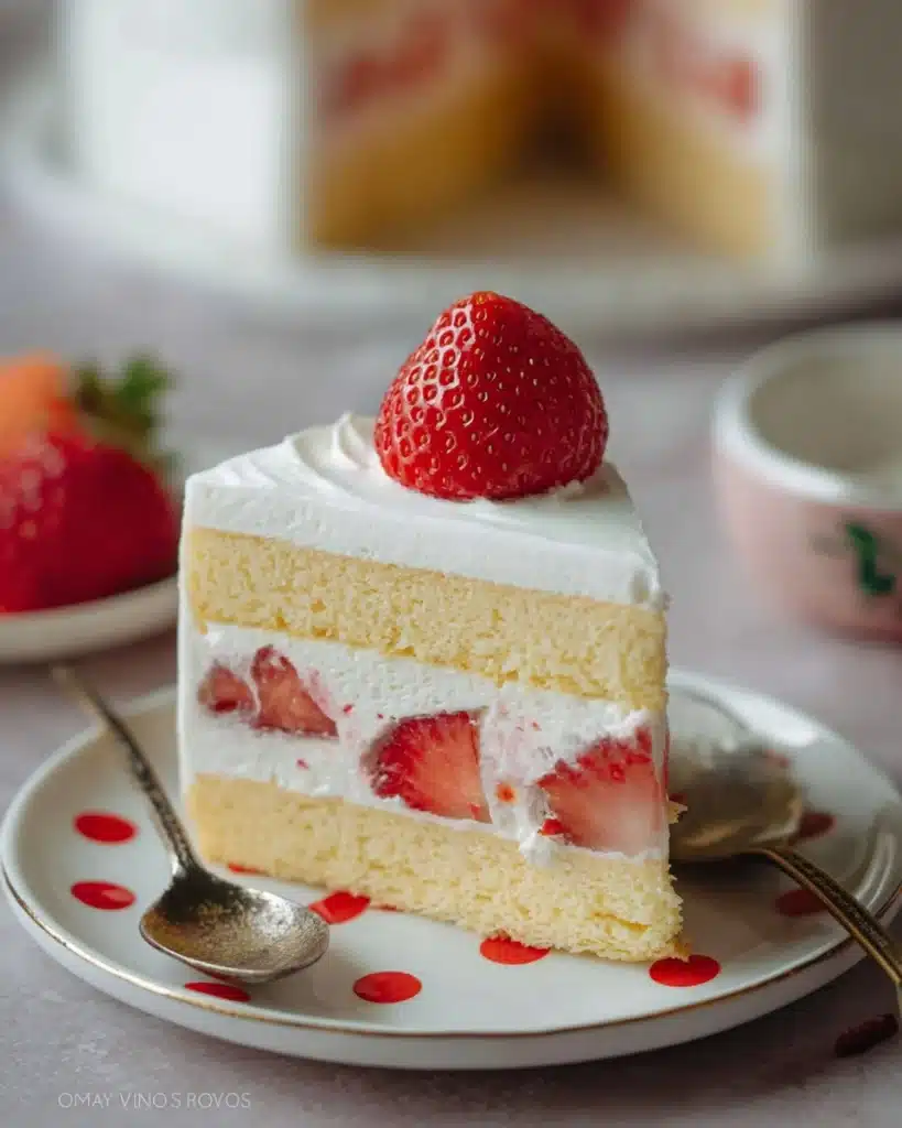 Japanese Strawberry Cake Recipe