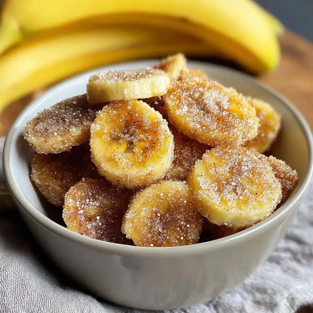 Cinnamon Sugar Air Fryer Banana Chips Recipe 5 Cinnamon Sugar Air Fryer Banana Chips Recipe - Recipe Image