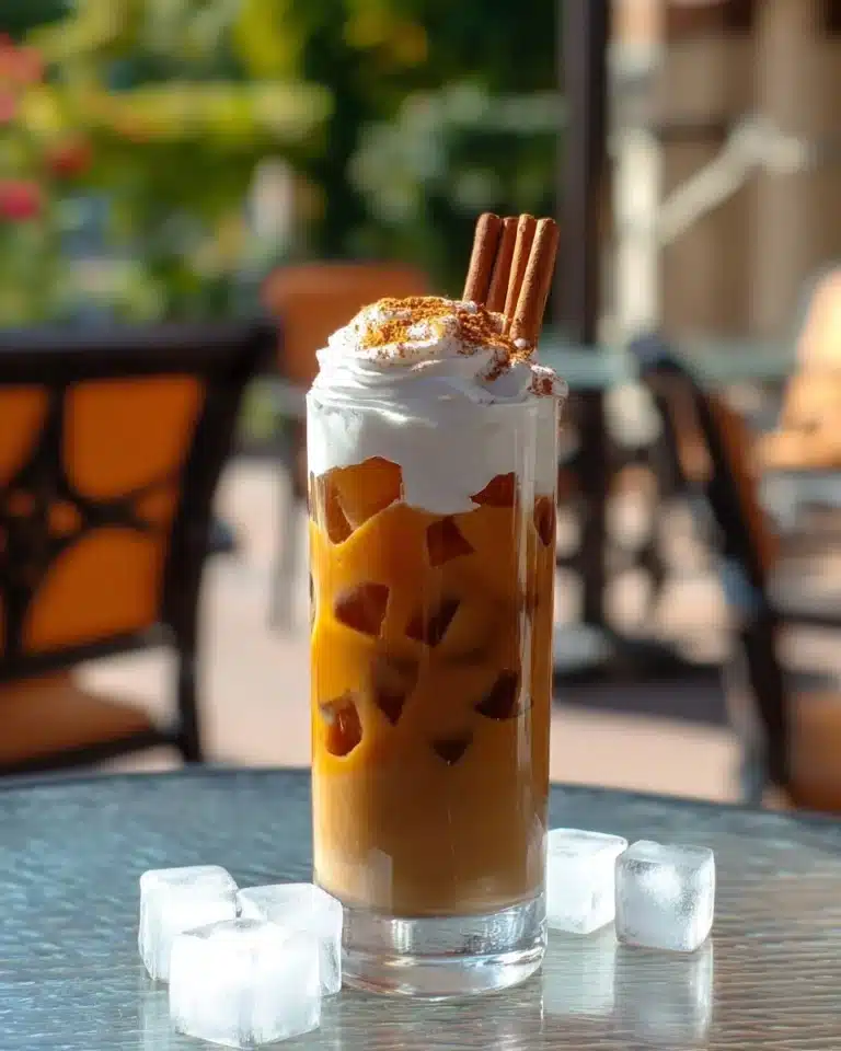 Iced Mexican Coffee Recipe