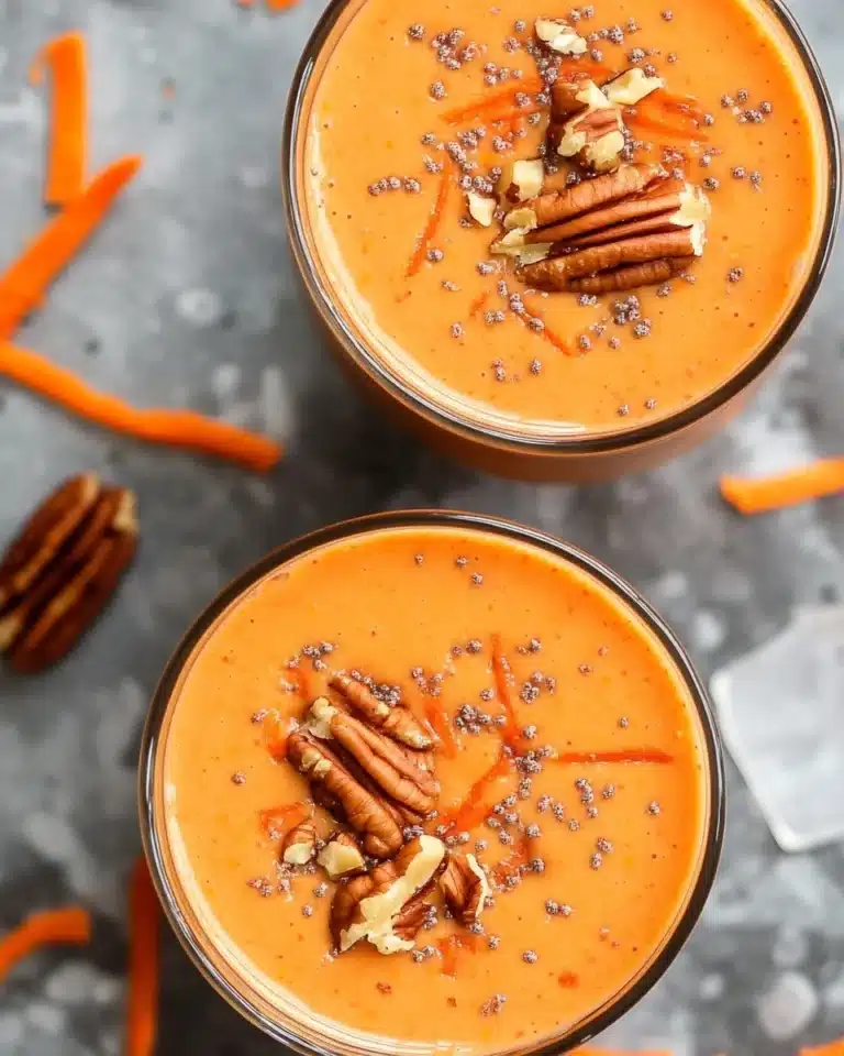 Carrot Cake Smoothie Recipe