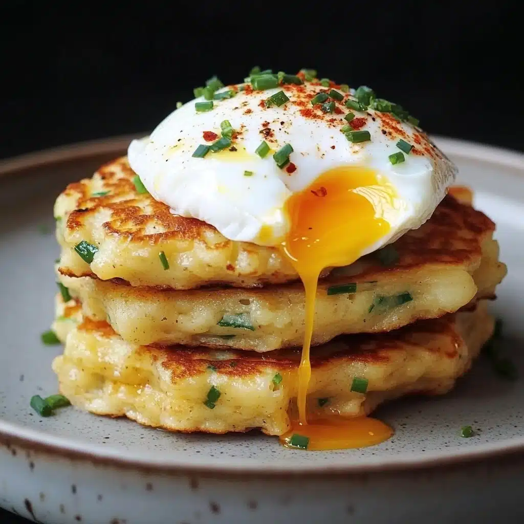 Cheese & Chive Pancakes 4 Cheese & Chive Pancakes Recipe - Recipe Image
