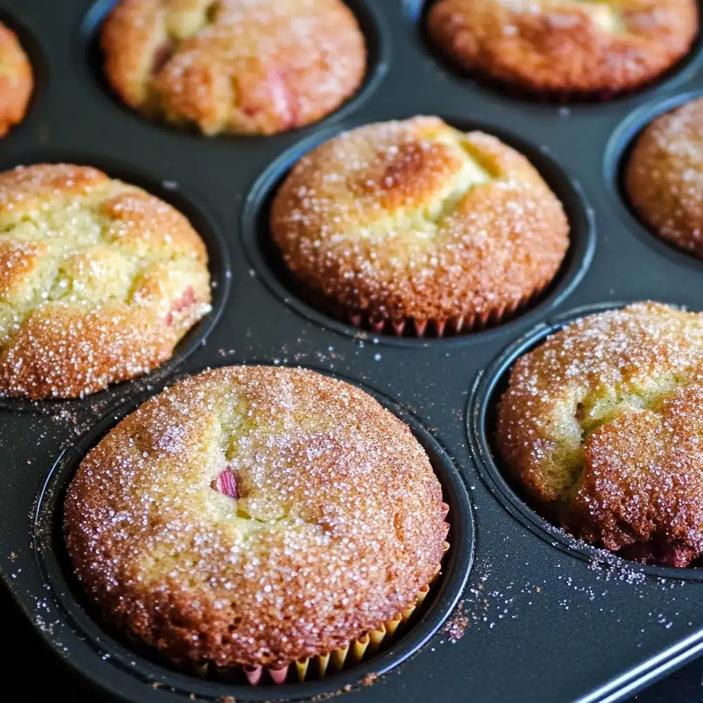 Rhubarb Muffins with Greek Yogurt Recipe 5 Rhubarb Muffins with Greek Yogurt Recipe - Recipe Image