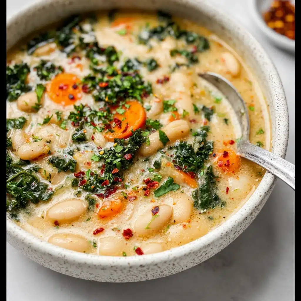 Tuscan White Bean Soup Recipe 4 Tuscan White Bean Soup Recipe - Recipe Image