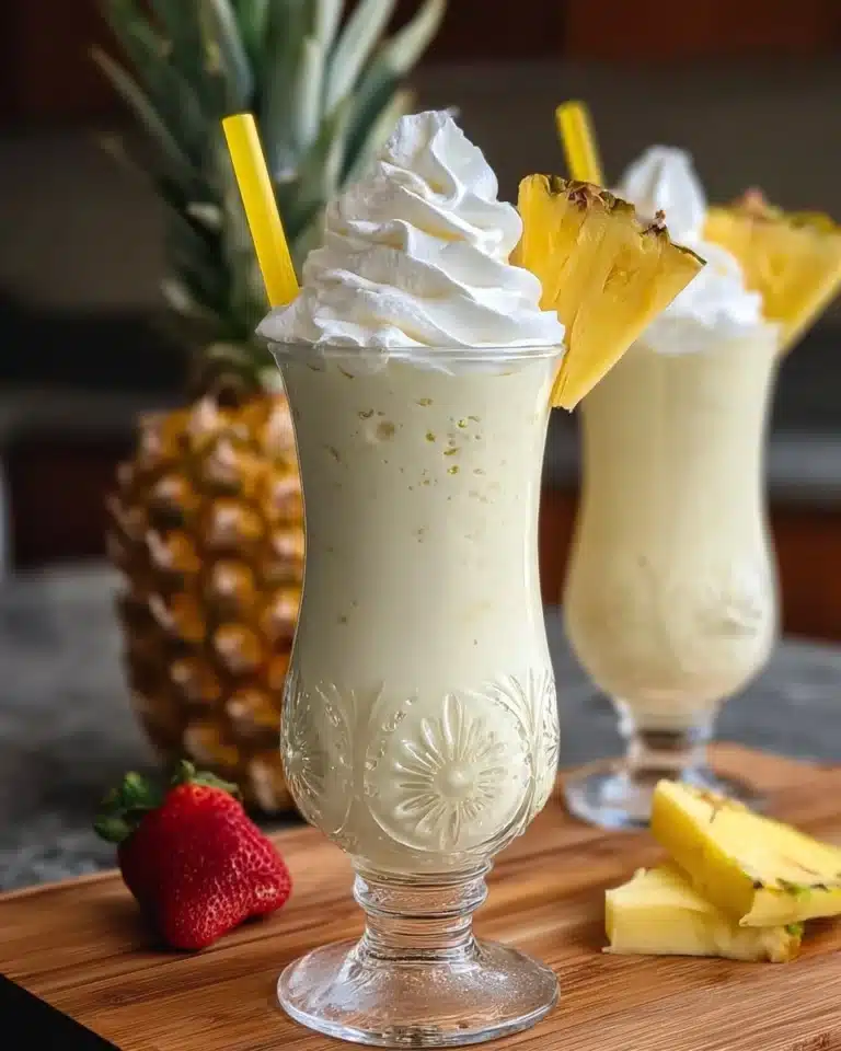 Pina Colada Milkshakes Recipe