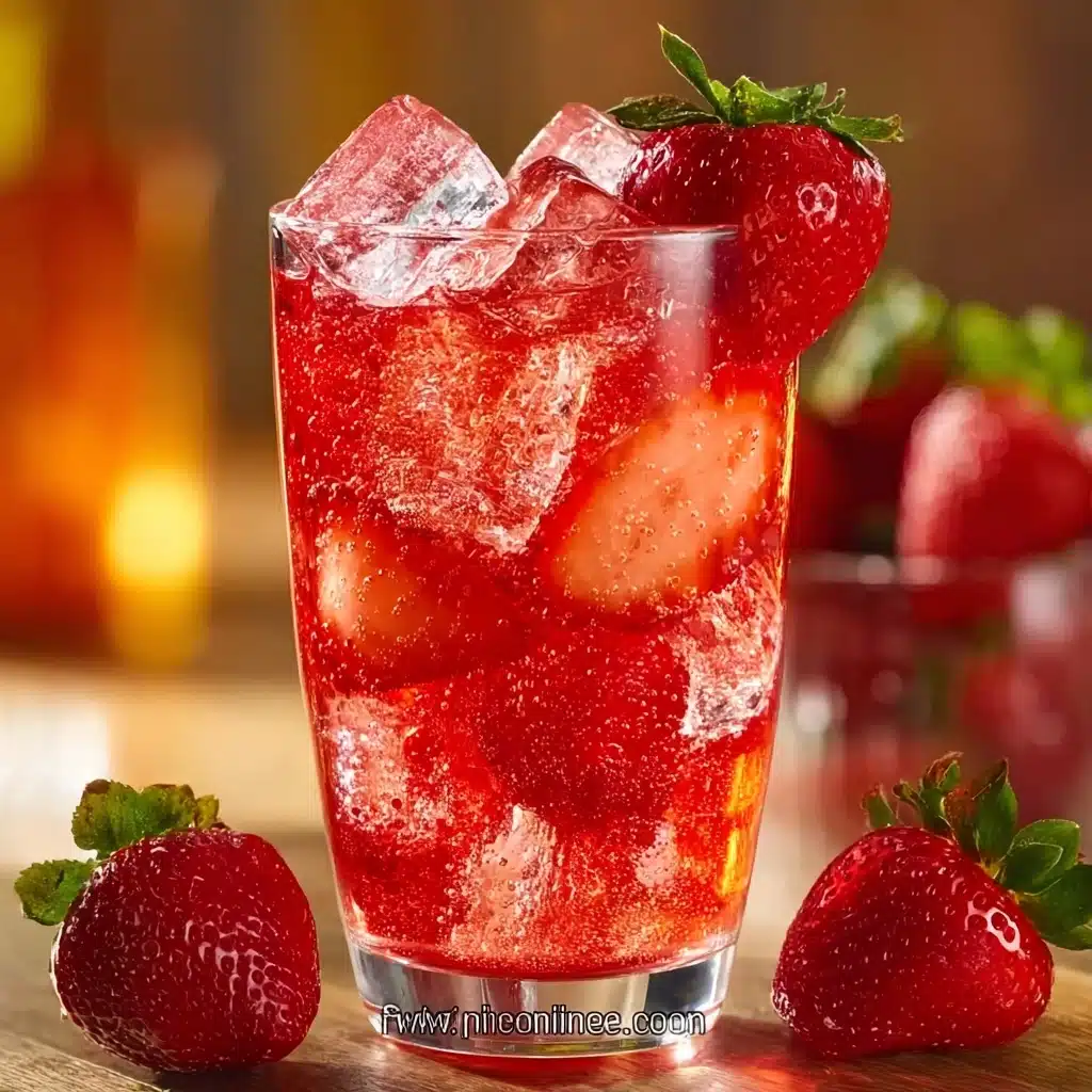 Strawberry Sprite Recipe 4 Strawberry Sprite Recipe - Recipe Image