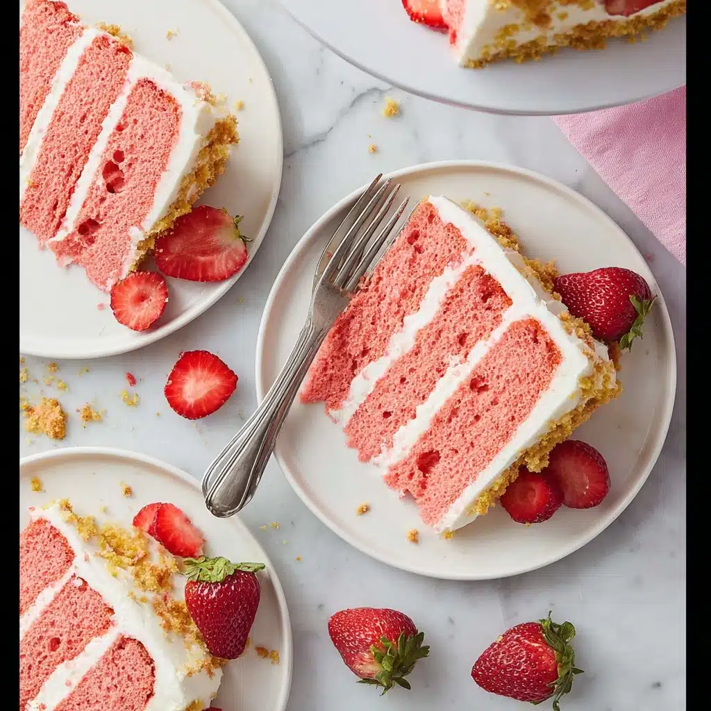 Strawberry Crunch Cake Recipe 4 Strawberry Crunch Cake Recipe - Recipe Image