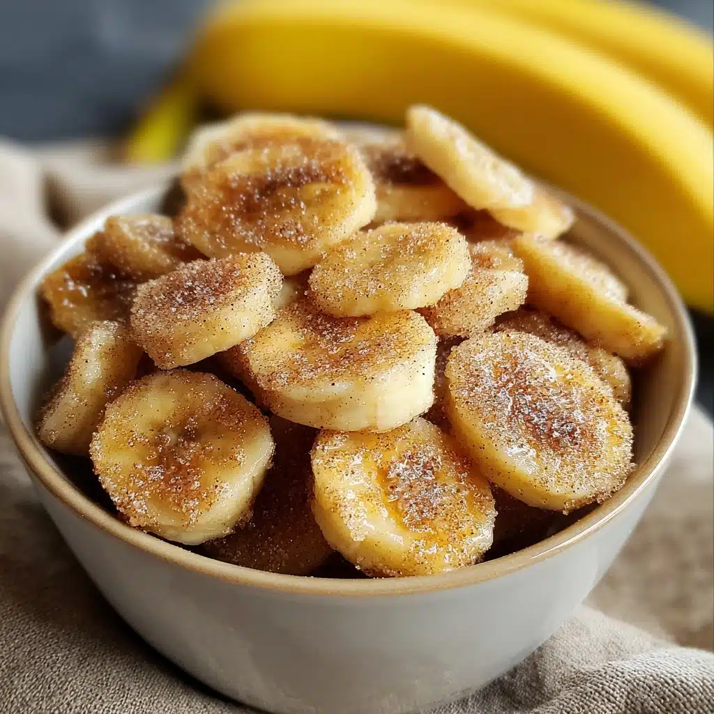 Cinnamon Sugar Air Fryer Banana Chips Recipe 4 Cinnamon Sugar Air Fryer Banana Chips Recipe - Recipe Image