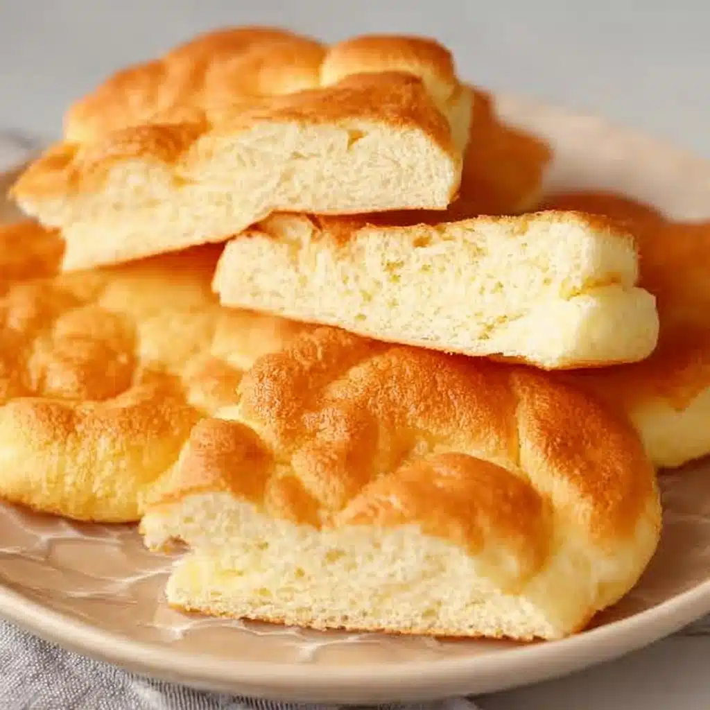 Keto Cloud Bread 4 Once fully combined, transfer the mixture to the prepared baking dish, spreading it evenly Recipe - Recipe Image