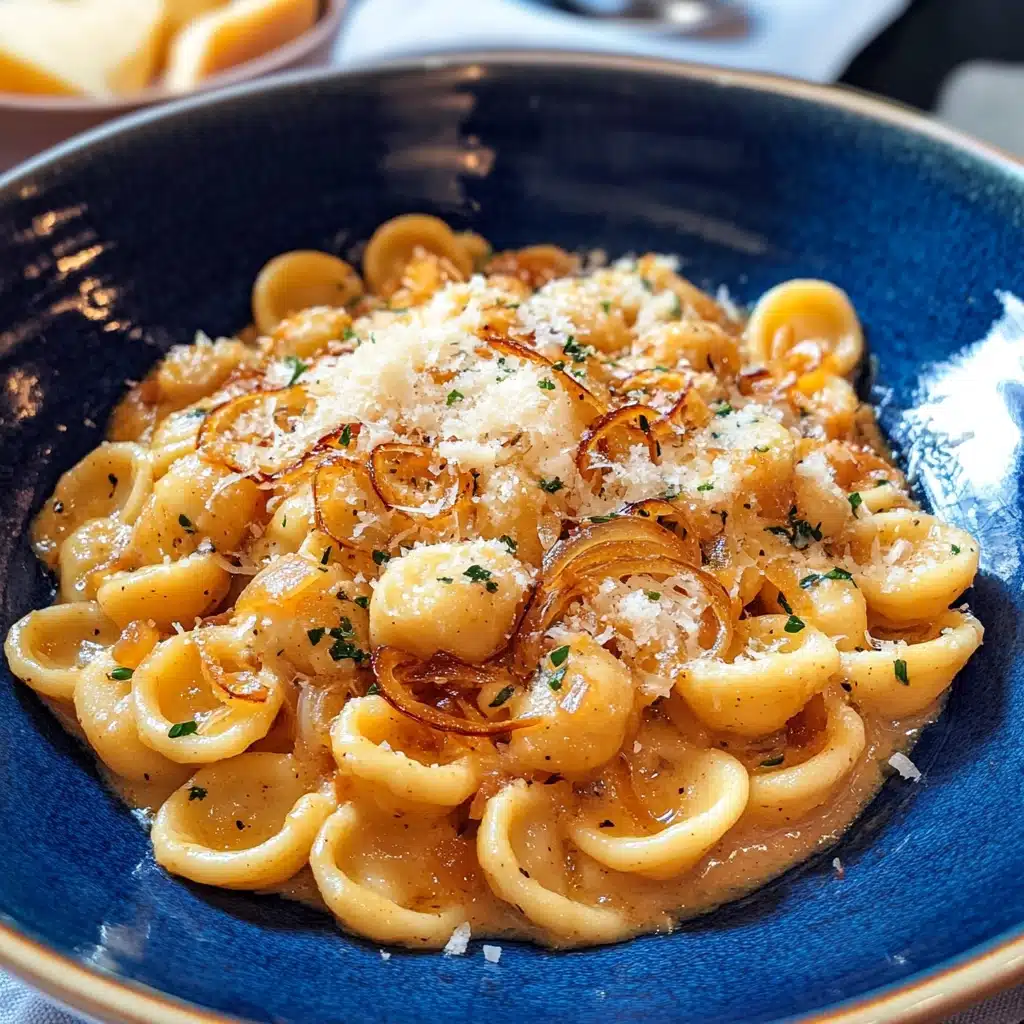 Easy French Onion Pasta Recipe - Recipe Image