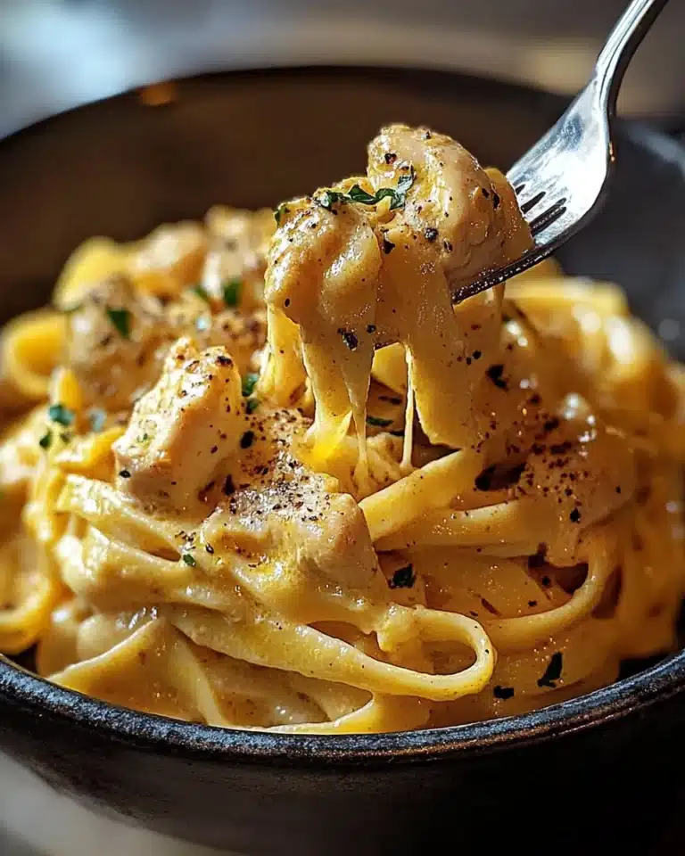 Quick and Easy Cowboy Butter Chicken Linguine Recipe