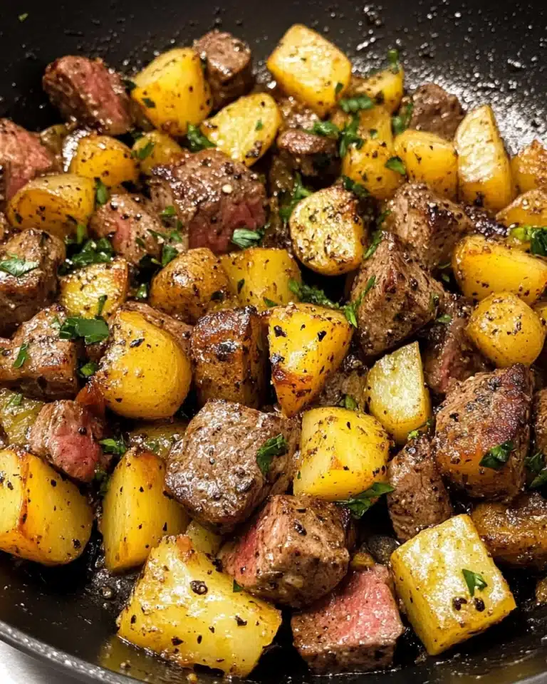 Garlic Butter Steak Bites Recipe