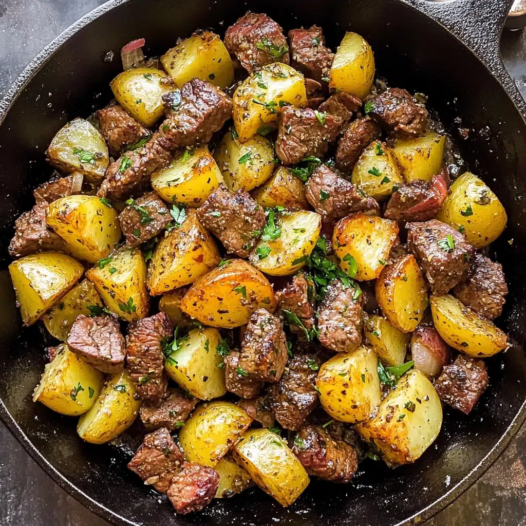 Garlic Butter Steak Bites Recipe 5 Garlic Butter Steak Bites Recipe - Recipe Image