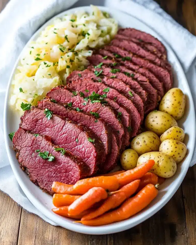 Slow Cooker Corned Beef and Cabbage Recipe