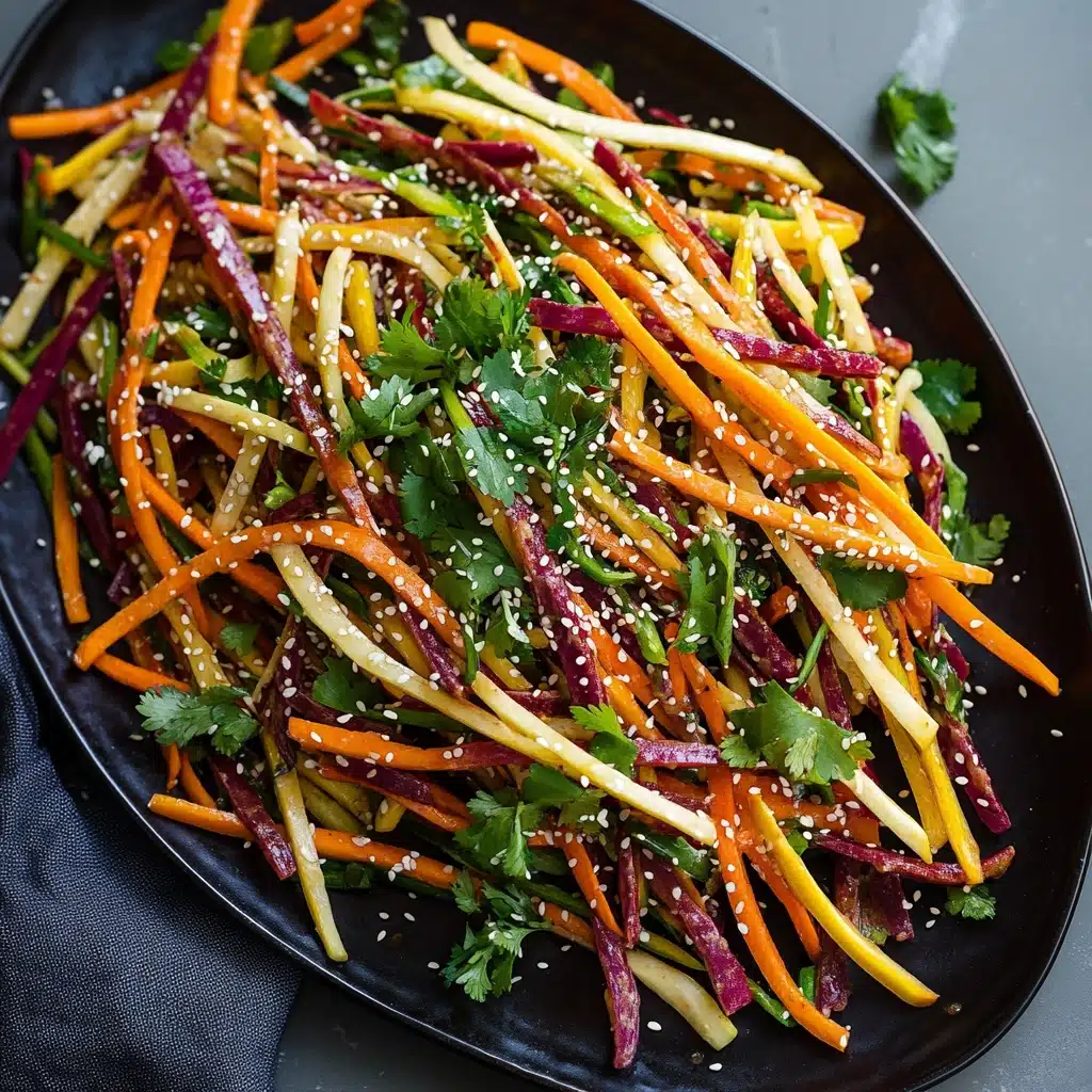 Shaved Rainbow Carrot Sesame Salad 4 Greek Potato Salad Recipe - Recipe Image