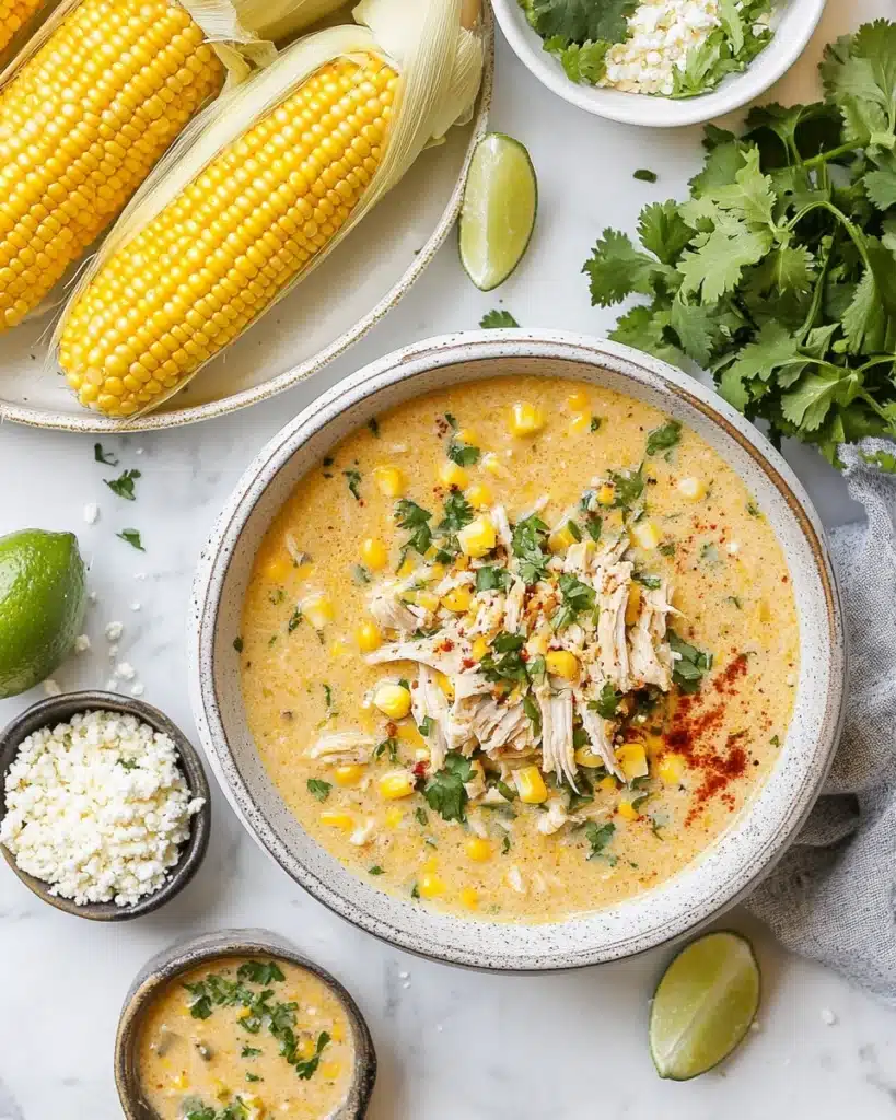 Mexican Street Corn Soup Recipe