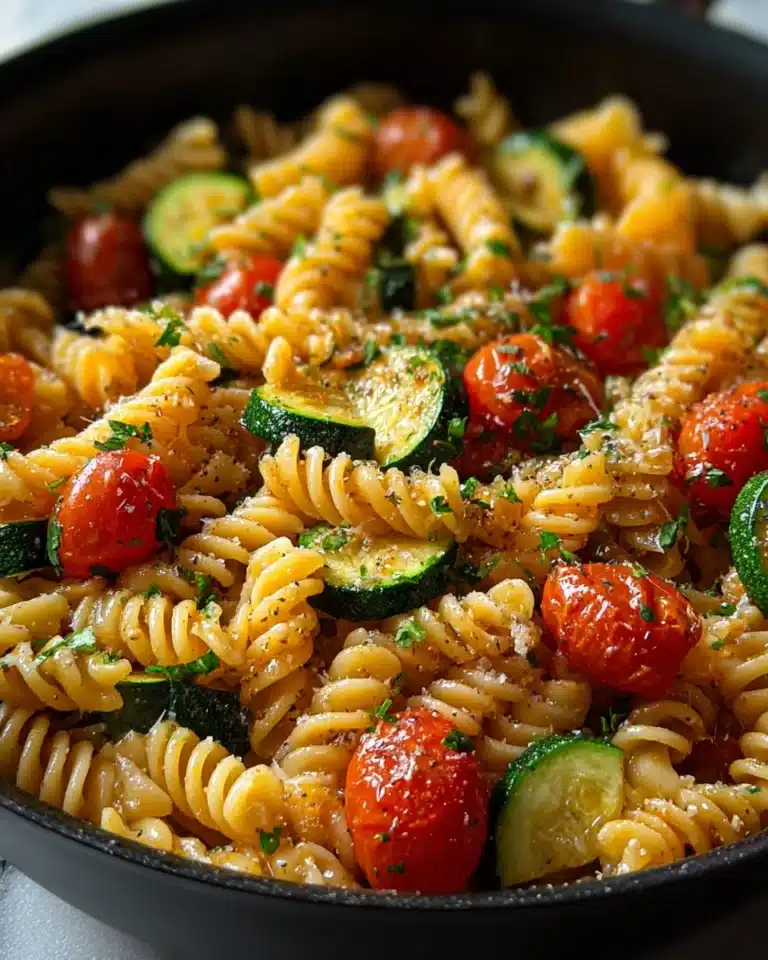 Tomato Zucchini Pasta Recipe
