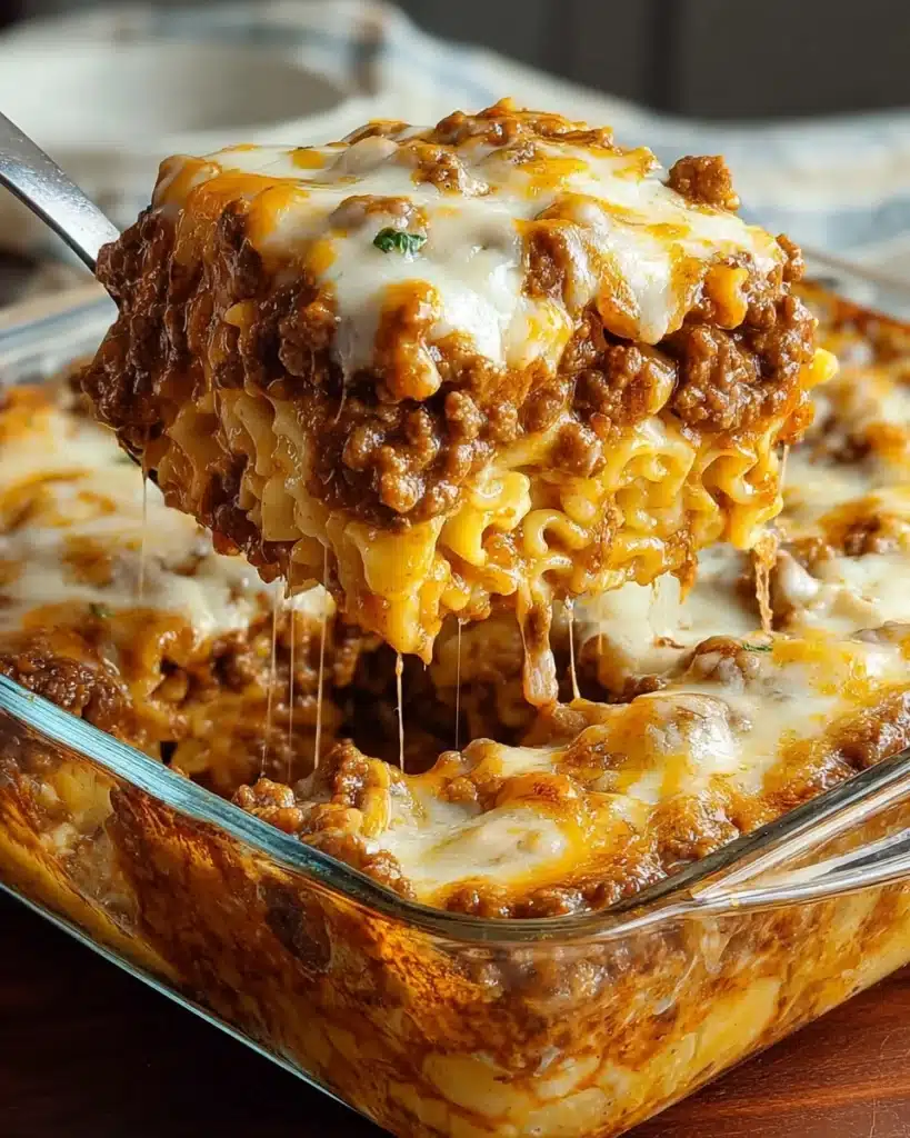 Cheesy One Pot Beef and Potatoes Recipe