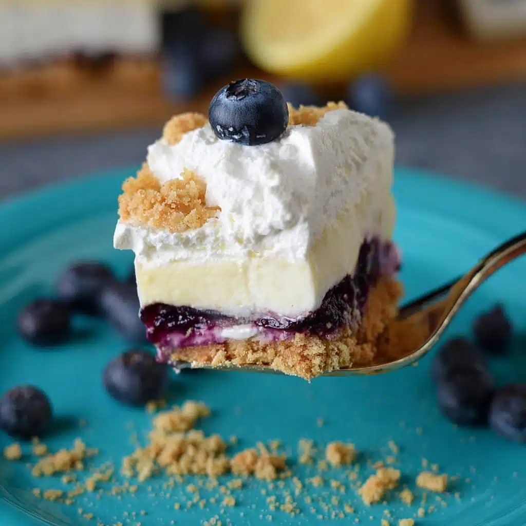 No Bake Lemon Blueberry Dessert Recipe 5 No Bake Lemon Blueberry Dessert Recipe - Recipe Image