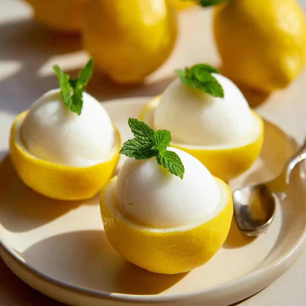 Lemon Sorbet 4 Summer Berry and Peach Cheesecake Recipe - Recipe Image