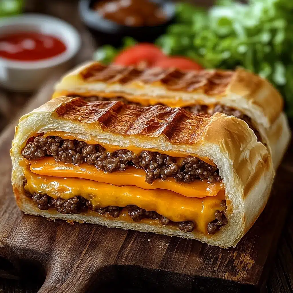 Garlic Butter Beef Cheeseburger Rollups Recipe - Recipe Image