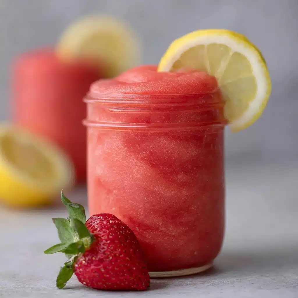 Frozen Strawberry Lemonade 4 Banana Mama Cocktail Recipe - Recipe Image