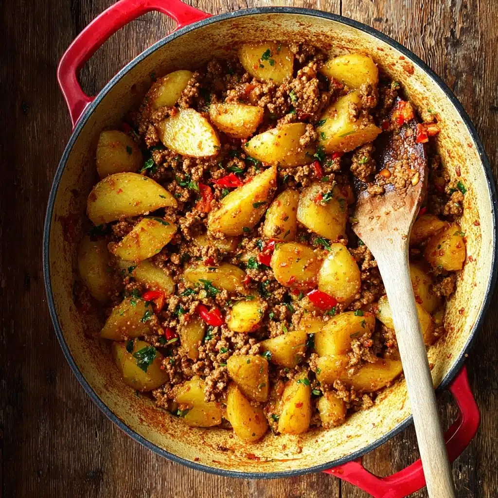 Cheesy One Pot Beef and Potatoes 4 Taco Bell Beefy Melt Burrito Recipe - Recipe Image