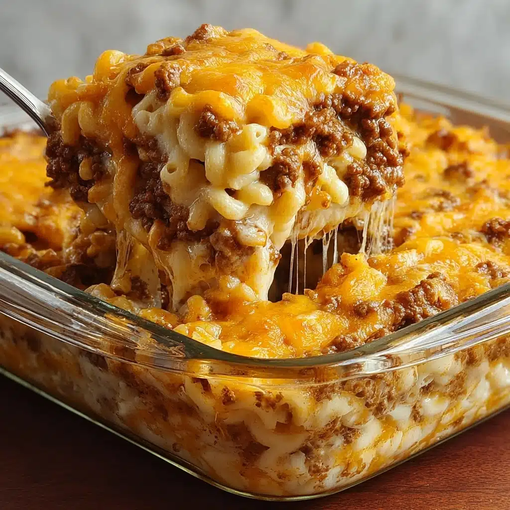 Cheesy Hamburger Casserole 4 Cheesy One Pot Beef and Potatoes Recipe - Recipe Image