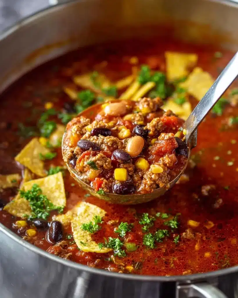 Easy Taco Soup Recipe