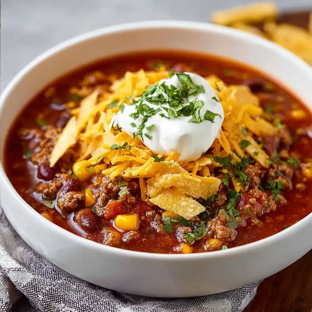 Easy Taco Soup Recipe 4 Easy Taco Soup Recipe - Recipe Image