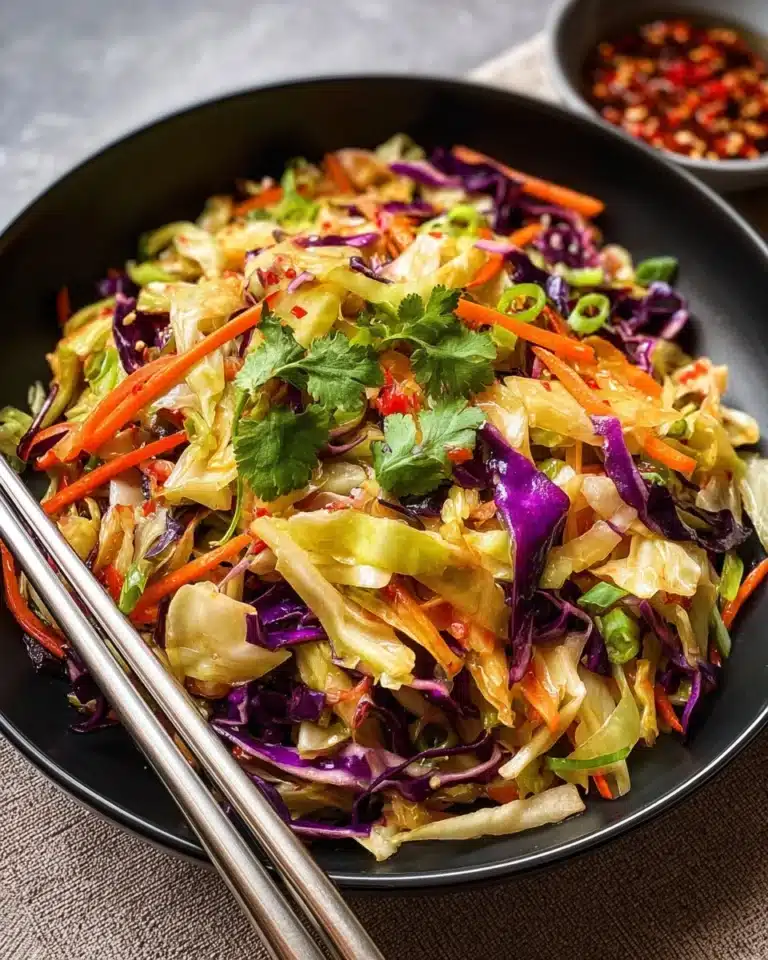 Asian Cabbage Stir Fry Recipe